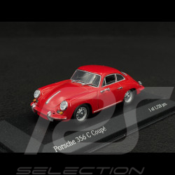 Porsche 356 C Coupe 1965 Rouge Signal 1/43 Minichamps 430062322