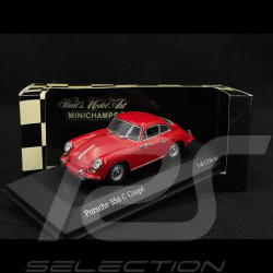 Porsche 356 C Coupe 1965 Signal Red 1/43 Minichamps 430062322