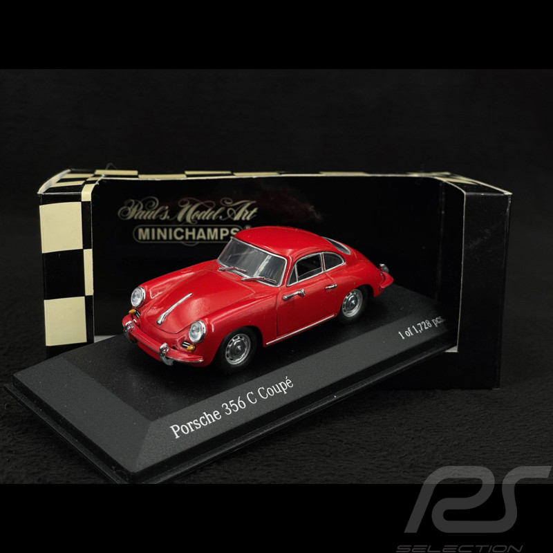 Porsche 356 C Coupe 1965 Signalrot 1/43 Minichamps 430062322
