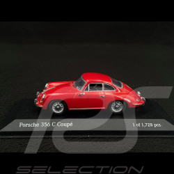 Porsche 356 C Coupe 1965 Signal Red 1/43 Minichamps 430062322