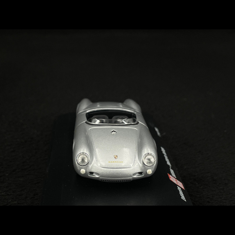Porsche 550 Spyder silver Edition Auto Bild 1/43 Minichamps 433066034