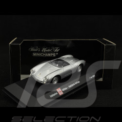 Porsche 550 Spyder silber Edition Auto Bild 1/43 Minichamps 433066034