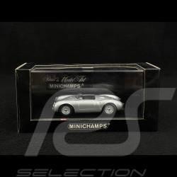 Porsche 550 Spyder silber Edition Auto Bild 1/43 Minichamps 433066034
