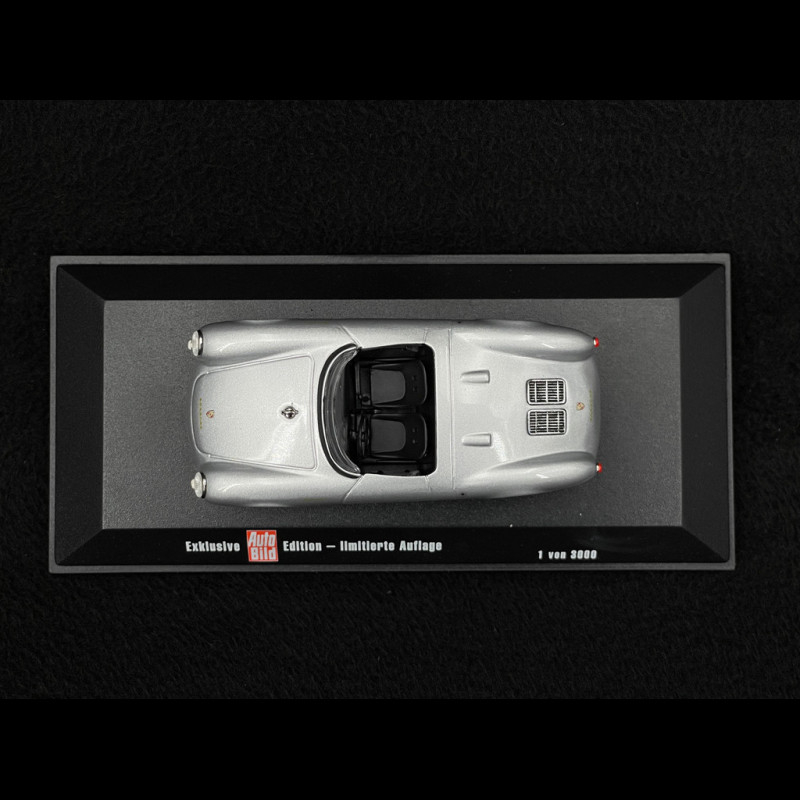 Porsche 550 Spyder silver Edition Auto Bild 1/43 Minichamps 433066034