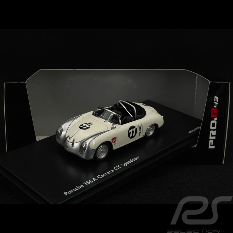Porsche 356 A Carrera GT Speedster n° 77 Bruce Jennings 1/43 Schuco 450883700