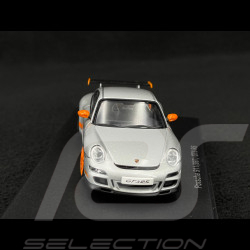 Porsche 911 GT3 RS Type 997 2007 Silver Grey 1/43 AutoArt 57914
