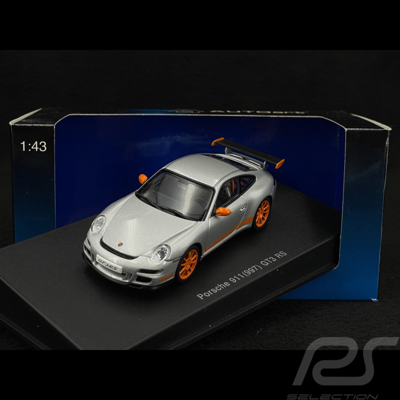 Porsche 911 GT3 RS Type 997 2007 Gris Argent 1/43 AutoArt 57914