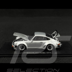 Porsche 911 Turbo 3.0 type 930 1975 gris argent 1/43 Kyosho 05524S