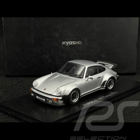 Porsche 911 Turbo 3.0 type 930 1975 silver grey 1/43 Kyosho 05524S