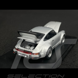 Porsche 911 Turbo 3.0 type 930 1975 silbergrau 1/43 Kyosho 05524S