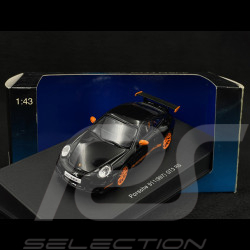 Porsche 911 GT3 RS Type 997 2007 Black 1/43 AutoArt 57913
