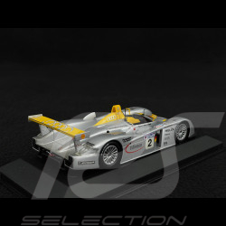 Audi R8 n° 2 2ème 24h Le Mans 2001 1/43 Minichamps 400011202