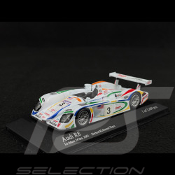 Audi R8 n° 3 24h Le Mans 2001 1/43 Minichamps 400010903