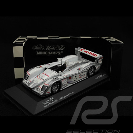 Audi R8 n° 5 2. 24h Le Mans 2003 1/43 Minichamps 400031305