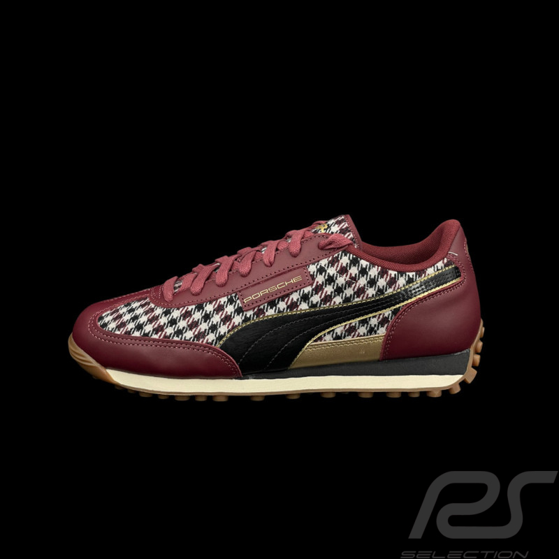 Porsche Shoes Targa Easy Rider Puma Cherry Red / Pepita 308887-01 - unisex