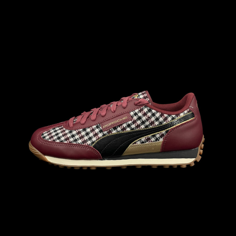 Porsche Shoes Targa Easy Rider Puma Cherry Red / Pepita 308887-01 - unisex
