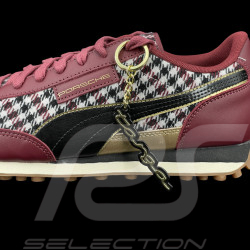 Chaussure Porsche Targa Easy Rider Puma Rouge Cerise / Pepita 308887-01 - mixte