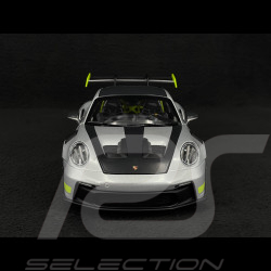 Porsche 911 GT3 RS Type 992 2023 Argent GT / Vert Acide 1/18 Norev WAP0212100TGT3