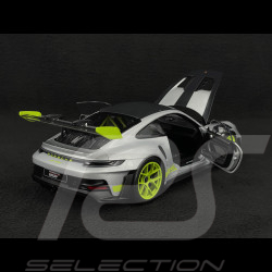 Porsche 911 GT3 RS Type 992 2023 Argent GT / Vert Acide 1/18 Norev WAP0212100TGT3