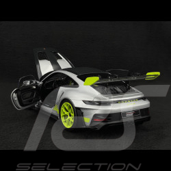 Porsche 911 GT3 RS Type 992 2023 GT Silver / Acid Green 1/18 Norev WAP0212100TGT3