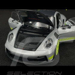 Porsche 911 GT3 RS Type 992 2023 Argent GT / Vert Acide 1/18 Norev WAP0212100TGT3