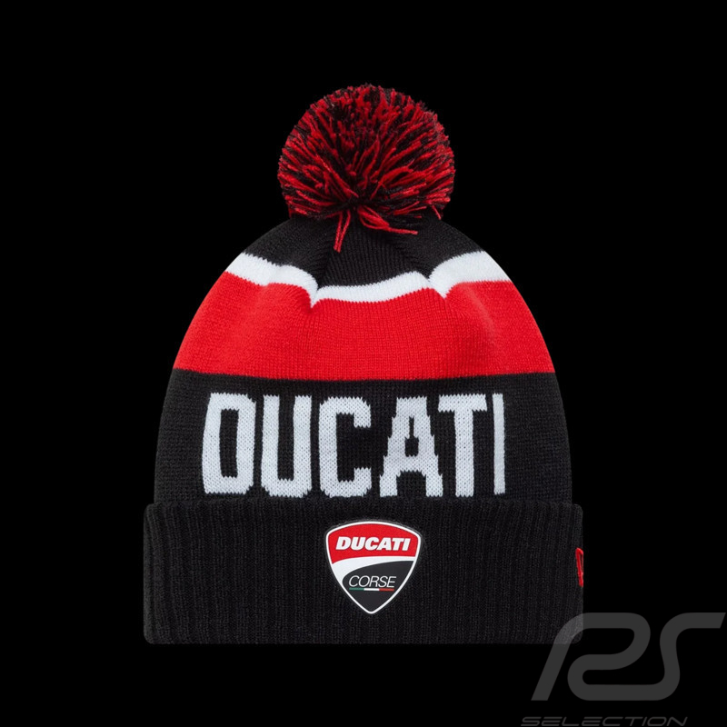 Bonnet Ducati Corse New Era Noir / Rouge 60684747