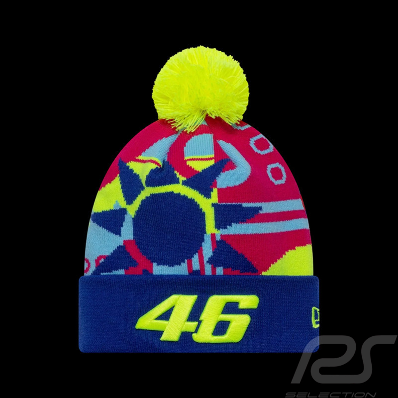 Bonnet Valentino Rossi n° 46 New Era Bleu Marine / Jaune 60684909