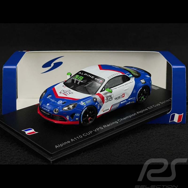 Alpine A110 Cup n°38 Sieger Alpine Elf Cup Series 2024 1/43 Spark SF329