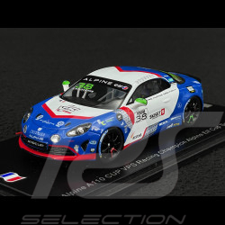 Alpine A110 Cup n°38 Winner Alpine Elf Cup Series 2024 1/43 Spark SF329