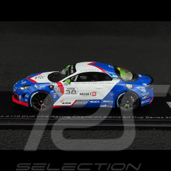 Alpine A110 Cup n°38 Vainqueur Alpine Elf Cup Series 2024 1/43 Spark SF329