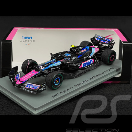Pierre Gasly Alpine A524 BWT n°10 3rd GP Brazil 2024 F1 1/43