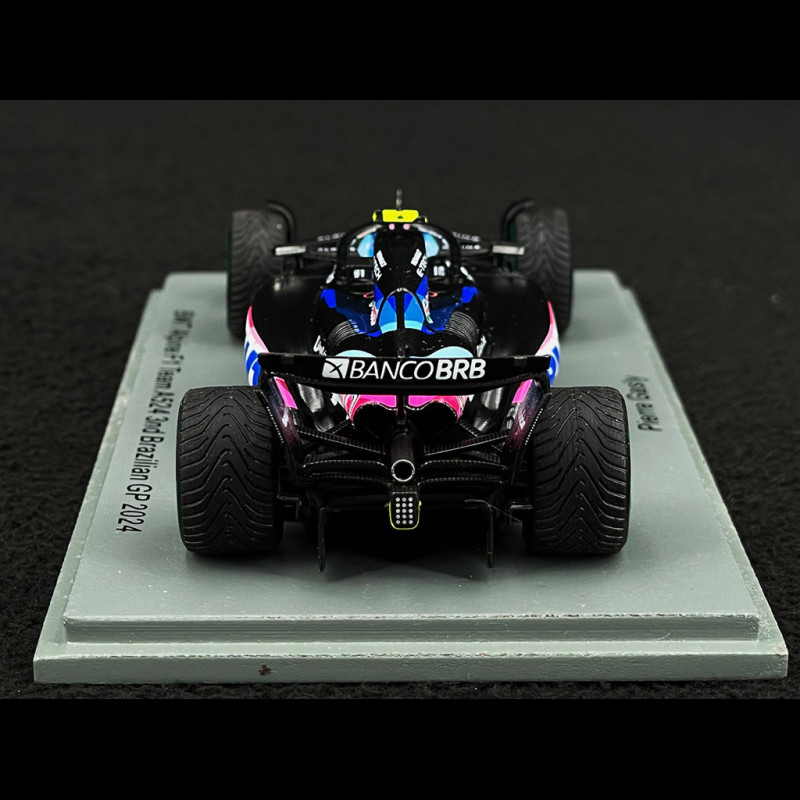 スパーク 1/43 Alpine A524 ブラジルGP 2024 ガスリー 1:43 2024 Pierre Gasly -- (150th GP) Brazilian GP -- #10 Alpine A524 -