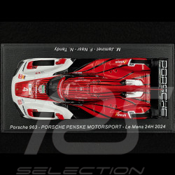 Porsche 963 n°4 24h Le Mans 2024 1/43 Spark S9112