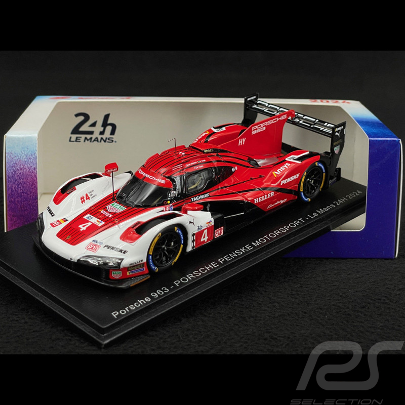 Porsche 963 n°4 24h Le Mans 2024 1/43 Spark S9112