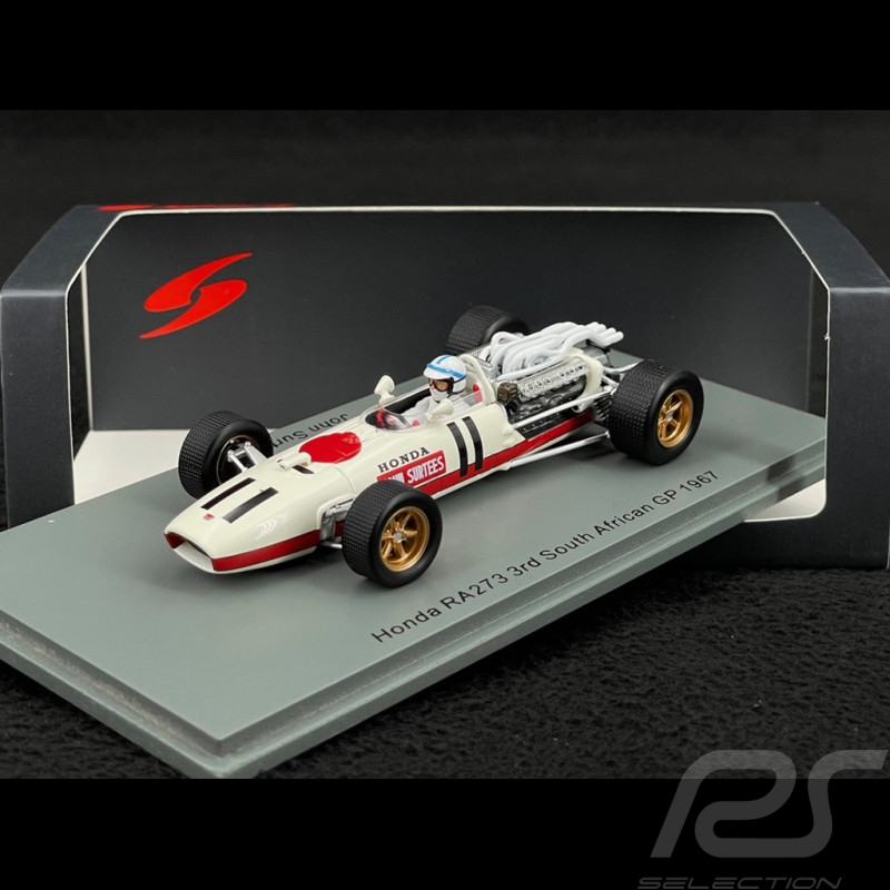 John Surtees Honda RA273 n°11 3rd GP Kyalami 1967 F1 1/43 Spark S6222