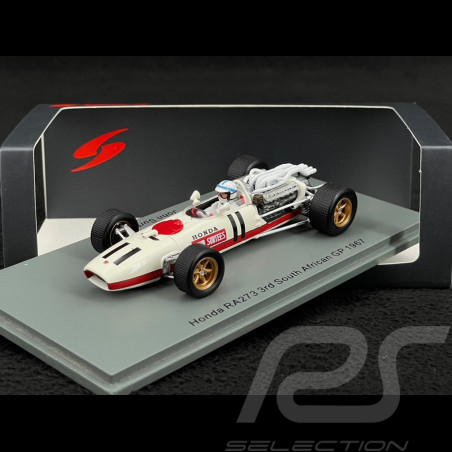 John Surtees Honda RA273 n°11 3ème GP Kyalami 1967 F1 1/43 Spark S6222