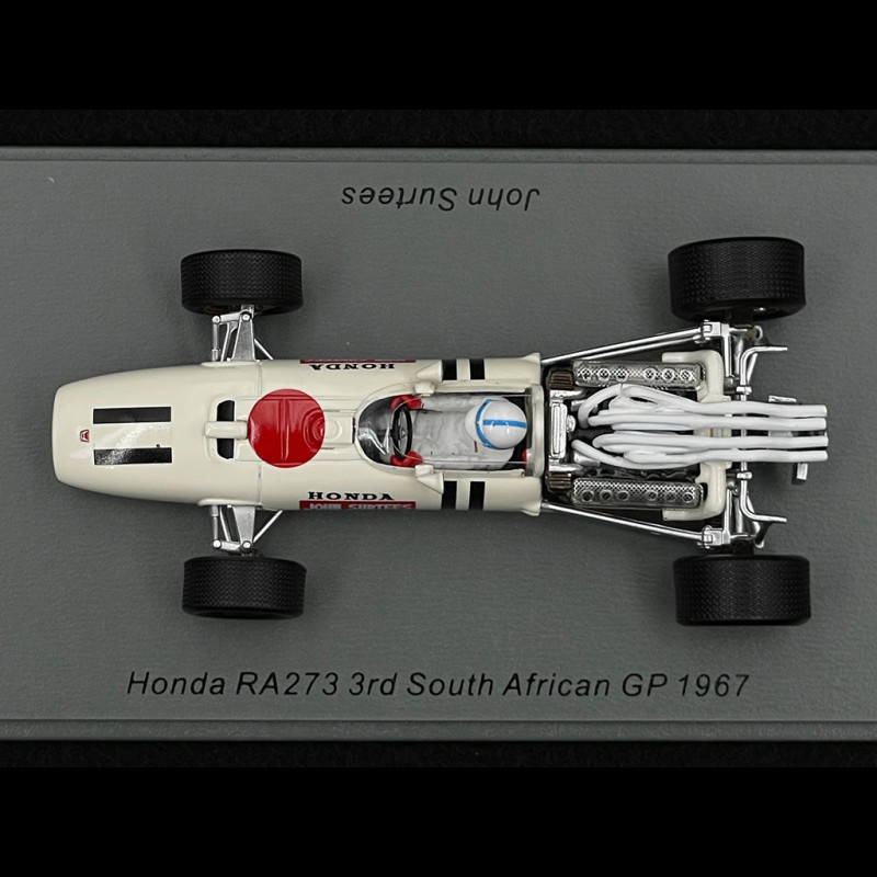 John Surtees Honda RA273 n°11 3rd GP Kyalami 1967 F1 1/43 Spark S6222