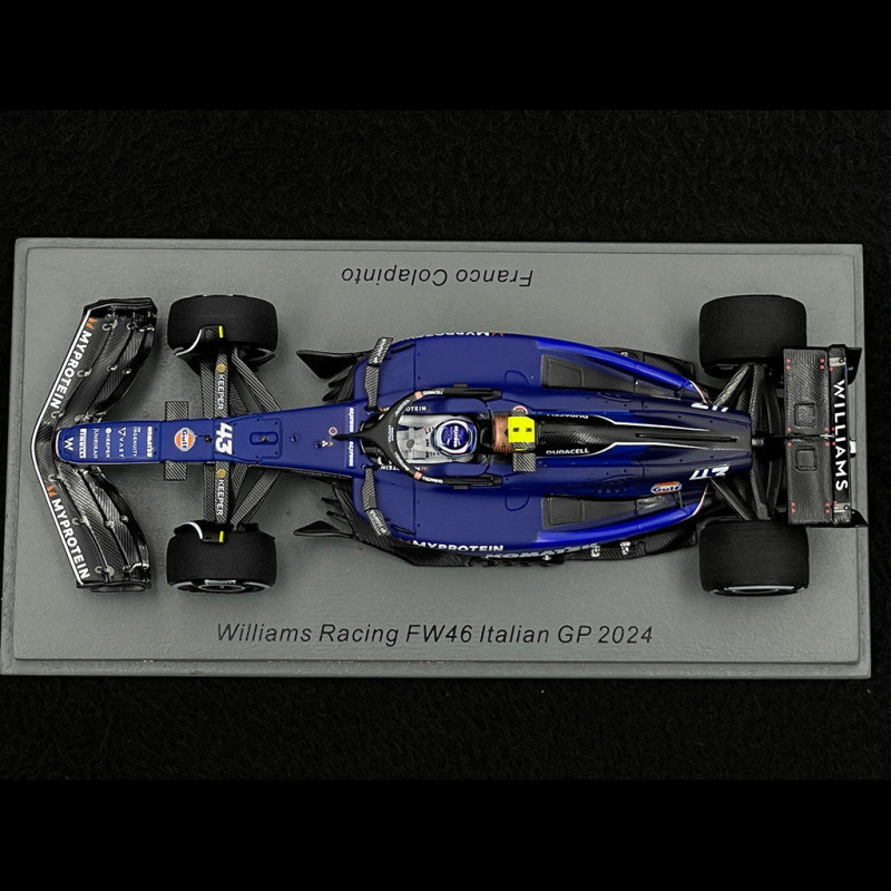Franco Colapinto Williams Racing FW46 n°43 GP Italia 2024 First GP F1 1 ...