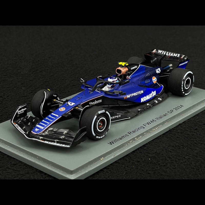 Franco Colapinto Williams Racing FW46 n°43 GP Italia 2024 First GP