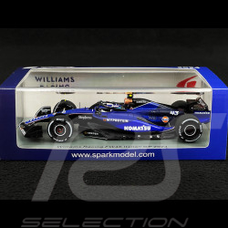 Franco Colapinto Williams Racing FW46 n°43 GP Italia 2024 Eerste GP F1 1/43 Spark S9564
