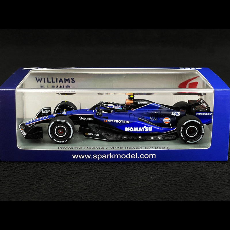 Spark 1/43 Williams FW46 2024 コラピント Spark Williams FW46 F1