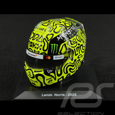 Lando Norris Helmet Season 2025 1/5 Spark 5HF188