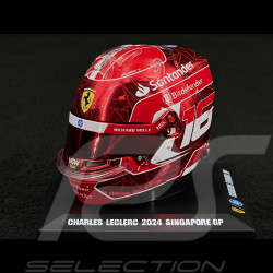 Casque Charles Leclerc GP Singapour 2024 1/5 LookSmart LSHEL006