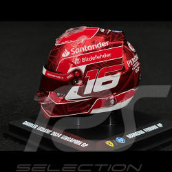 Casque Charles Leclerc GP Singapour 2024 1/5 LookSmart LSHEL006