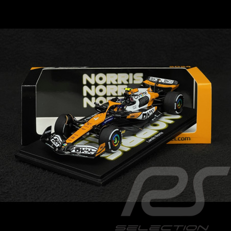 Lando Norris McLaren MCL38 n°4 Vainqueur GP Singapour 2024 F1 1/43 Spark S9561