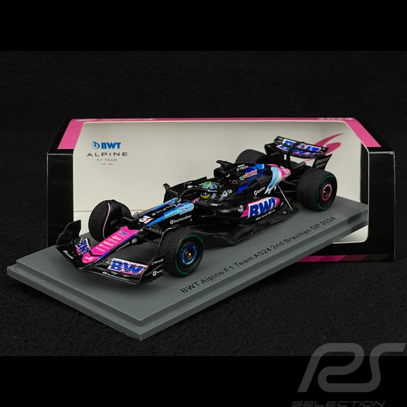 Esteban Ocon Alpine A524 BWT n°31 2nd GP Brazil 2024 F1 1/43 Spark S9551