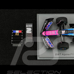 Esteban Ocon Alpine A524 BWT n°31 2ème GP Brésil 2024 F1 1/43 Spark S9551