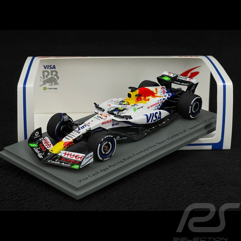Isack Hadjar Racing Bulls VCARB 02 n°6 GP Japan 2025 F1 1/43 Spark S9574