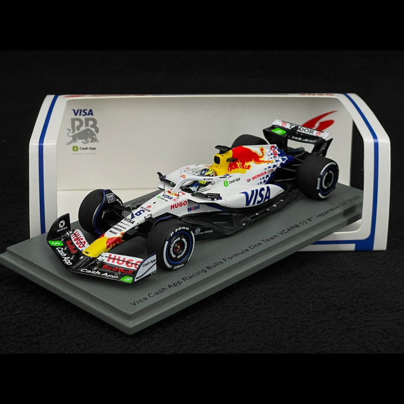 Isack Hadjar Racing Bulls VCARB 02 n°6 GP Japan 2025 F1 1/43 Spark