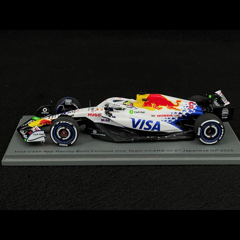 Isack Hadjar Racing Bulls VCARB 02 n°6 GP Japan 2025 F1 1/43 Spark